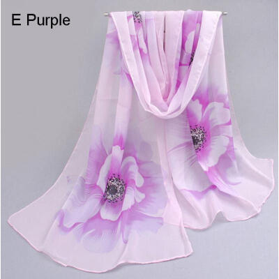 

New Girl Spring Summer Fashion Women Long Print Scarf Wrap Ladies Shawl Beach T