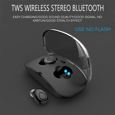 

NeillieN headset earphoneBluetooth headset Mini TWS mobile Mini Bluetooth headsetBluetooth headset with charging bin