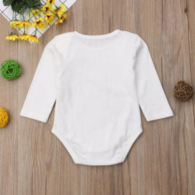 

US Newborn Infant Baby Boy Girl Cotton Romper Jumpsuit Bodysuit Playsuit Clothes