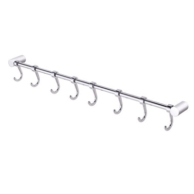 

Haili hanging hook hook activities kitchen hook eight gear clothes clothes hook stainless steel hook hook hook 70601-8