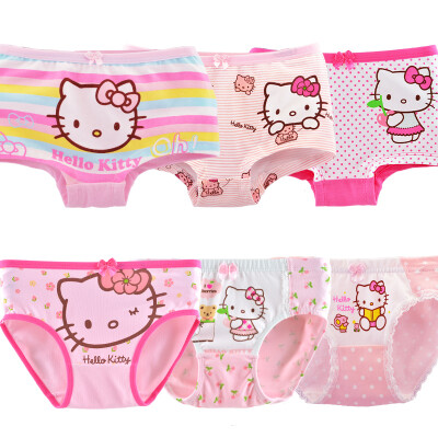 

Hello Kitty (HELLO KITTY) children's underwear cotton girls underwear 6 loaded KTN021 110/55