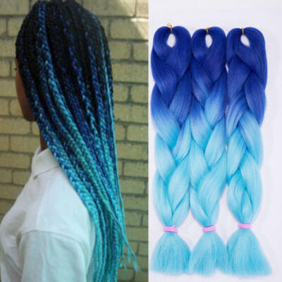 

1 pc Synthetic Twists Crochet Braids Dreads Dreadlocks Afro Hair Extensions