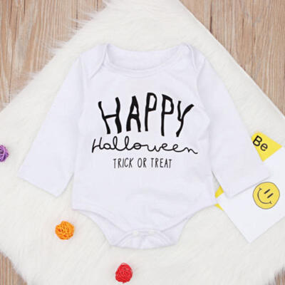 

US Newborn Infant Baby Boy Girl Cotton Romper Jumpsuit Bodysuit Kid Outfits Set