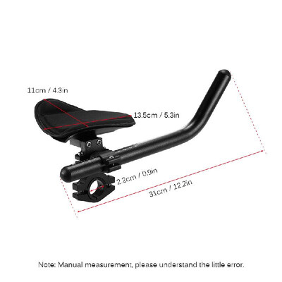 

Aero Bar Bike Rest Handlebar Cycling Aero Bar Bicycle Relaxation Handle Bar Triathlon MTB Road Bike Arm Rest Bar Bike Aerobar Carb