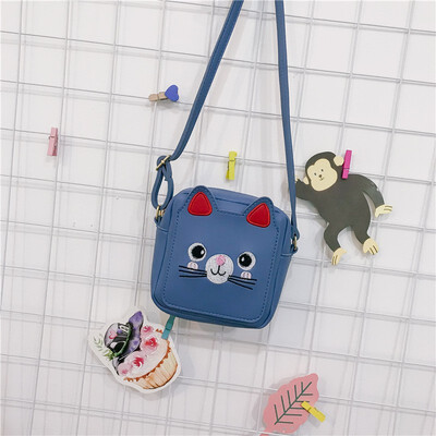 

NovelTeez Backpack female Korean childrens bag 2018 early spring new cute cat trend small backpack fashion parent-child bag
