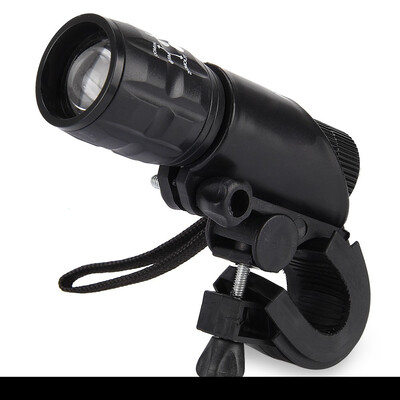 

Q5 Bicycle Light 3W 140Lumens 3 Modes LED Lamp Front Torch bike lights cycling head lights outdoor flash Lantern with Torch Holder