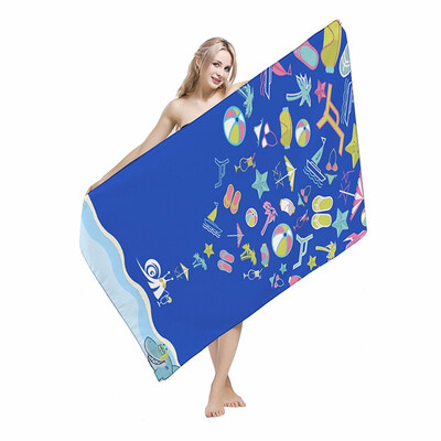 

Dry Beach Towel Towel Fitness Towel Water Absorption Quick Drying Non Stick Sand