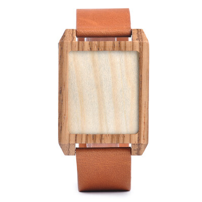 

BOBO BIRD wooden quartz pointer watch Q25