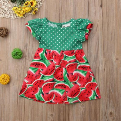 

Toddler Infant Kids Baby Girls Summer Dress Princess Party Wedding Tutu Dresses