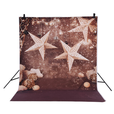 

Andoer 15 2m Photography Background Backdrop Christmas Gift Star Pattern for Children Kids Baby Photo Studio Portrait Shooting