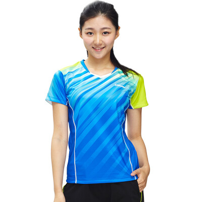 

Kawasaki (KAWASAKI) badminton clothing ladies new short-sleeved T-shirt sports and leisure clothes round neck sweat sweat dry red ST-16226 2XL