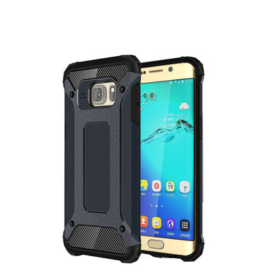 

Fivice Samsung Galaxy S6 edge plus case Luxury Silicone Diamond Armor PC Hard Shell Phone Case