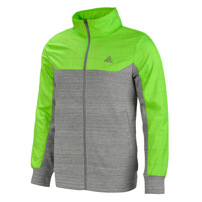 

PEAK Mens Sportswear Casual Fashion Stand Collar Coat Comfortable Knit Singles F663317 Cavalier Green  Code
