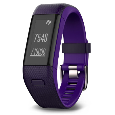 

Garmin vivosmart HR Purple GPS Smart Bracelet Heart Rate Real-time Monitoring Automatic Sleep Monitoring Activity Detection Call Reminder Sports Bluetooth Watch