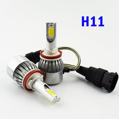 

2PCS Car Headlight Bulb H7 H11 9005 9006 H4 LED 12V 72W 7600LM Super Bright Car Head Light Auto Headlight Automobile Head Lamp