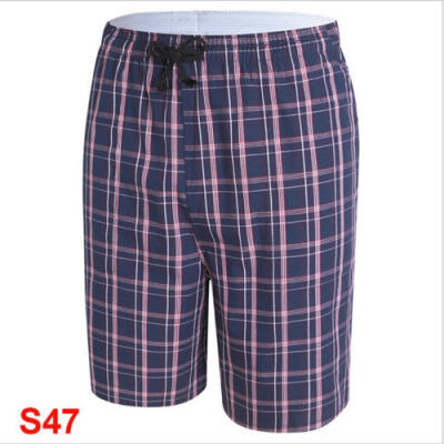 

Mens Home Beach Shorts Loose Sleep Wear Boxer Loungewear Underwear Cotton Trunks