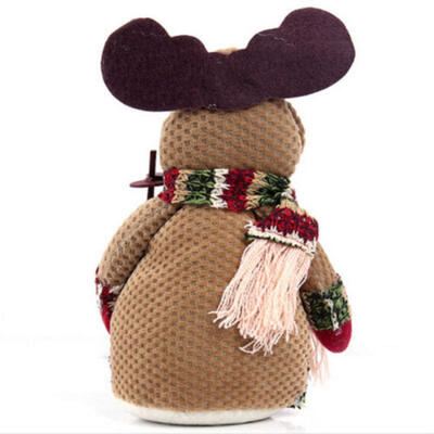 

Christmas Gift Santa Claus Snowman Ornament Festival Party Xmas Table Decor New