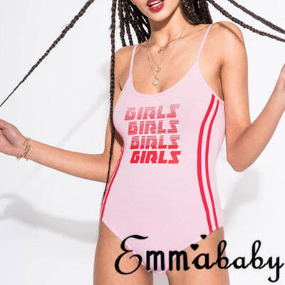 

Emmababy Womens Ladies Strap Strappy Sleeveless Camisole Vest Bodysuit Leotard