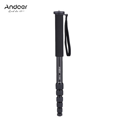 

Andoer A-666 181cm59ft Telescoping Aluminum Camera Monopod Unipod Stick 6-Section Max Load 10kg22Lbs with Carry Bag for Nikon