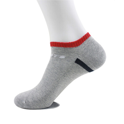 

[Jingdong Supermarket] Langsha men and socks combing cotton thin leisure mesh men ship socks 6 double color 26-28
