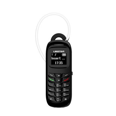 

BM70 Mini Smart Business BT Earphone GSM Phone MT6261 24MB32MB 066 Inch Screen Backlight Dialer for IPhone 7 Plus Samsung S8 Xi