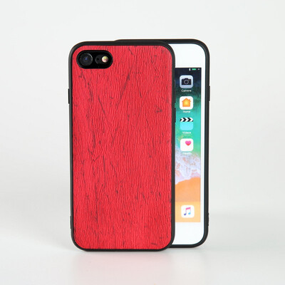 

Packages Cases For iPhone 6 6S 7 8 Plus X Xr Xs Max Case PU Leather Wood texture Soft TPU Silicone Shell Case PU Leather Wood text