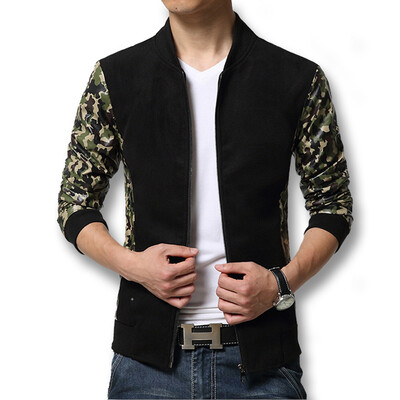 

Men Jackets And Coats Spring 2016 Jacket Men Fashion Pattern Manteau Homme Spring Autumn Sportswear Men Slim Coats Plus Size