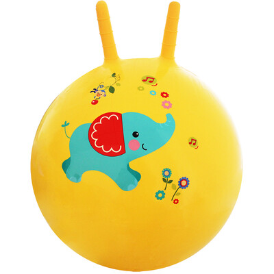 

Fisher Price Toy Children's toy ball baby jumping ball 45cm (yellow donated inflatable foot pump) F0701H3