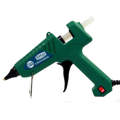 

25W100W Hot Melt Air Glue Gun Professional pistolet a colle Mini For MetalWood Working Stick Paper Hairpin PU Flowers