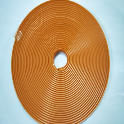 

DIY Car Wheel Hub Rim Edge Protector Ring Tire Guard Sticker Rubber Strip IPA ORANGE Exterior Decoration Decal All Season 8M