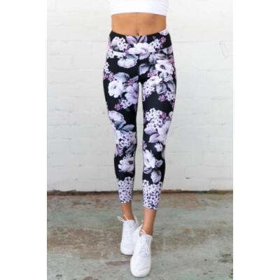 

Women Waist Yoga Fitness Leggings Running Gym Stretch Sports Pants Trousers