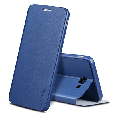 

X-Level Phone Case For Sony Xperia Xa1 PlusXa2Xa2 UltraXZ3 Luxury Slim Flip PU Leather Concise Full cover protection