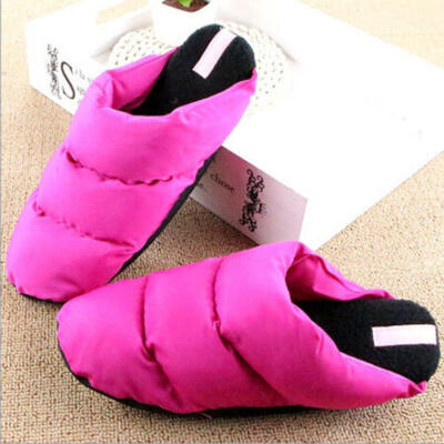 

Soft Winter Home House Non-slip Slippers Cotton Warm Sandal Slippers Women Men