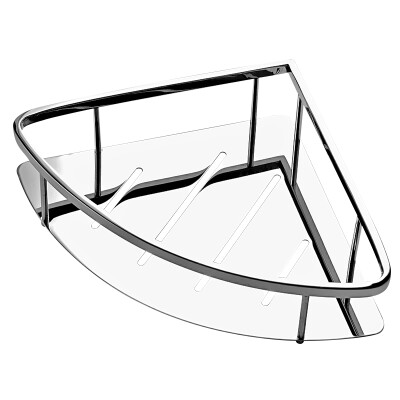 

OULIN stainless steel bathroom corner basket storage rack