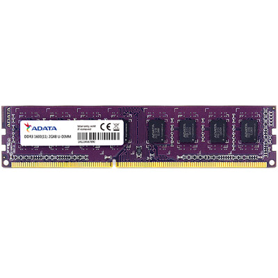 

Виагра (ADATA) миллионов фиолетовых DDR3 1600 2G настольной памяти
