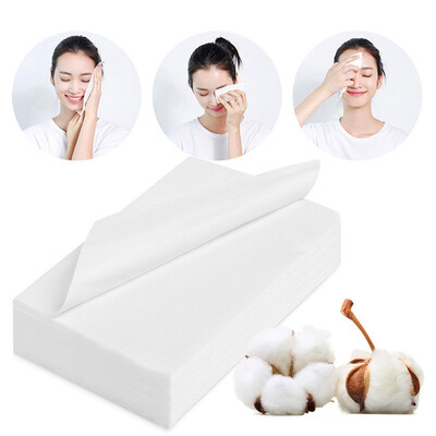 

100 Cotton Facial Cleansing Disposable Towel Makeup Remover Beauty Skin Care Tools Dry & Wet Facial Hygiene