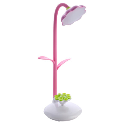 

Fashion Desk Lamp Sun Flower Mobile Phone Stand Table Lamp USB Students Workers Reading Eye Protection Light