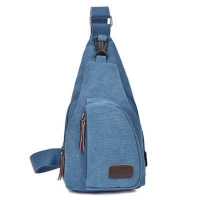 

Han edition mens small breasts multi-functional sports canvas bag male package outdoor inclined shoulder bag