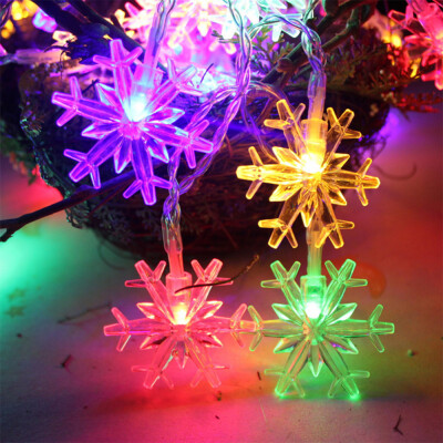 

BRELONG LED Snowflake String Festival Lights Decorative Lights 10LED