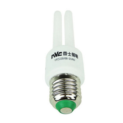 

NVC (NVC) CFL E27 большой рот 2U8W6500K дневной свет (белый свет)