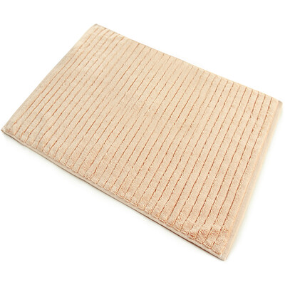 

Sanli cotton thick terry absorbent towel bathroom non-slip mats 50 × 72cm khaki