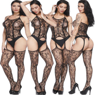 

New Women-Sexy-Lingerie-Body-Stocking-Sleepwear-Teddy-Dress-Babydoll-Nightwear