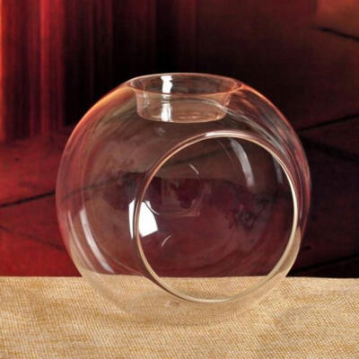 

Romantic Wedding Dinner Decor Crystal Glass Hanging Candle Holder Candlestick