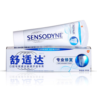 

Comfortable sensodyne professional repair anti-sensitive toothpaste 100g