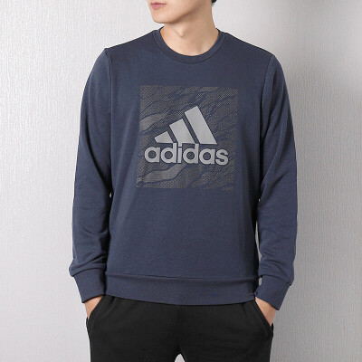 

Adidas ADIDAS Mens CG CREW TRI LNG Sports Pullover DT2499 L Code