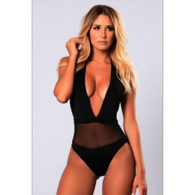 

Womens One Piece Beach Swimsuit Swimwear Bathing Monokini Push Up Padded Bikini