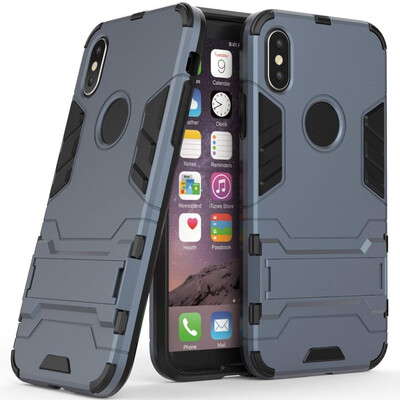 

Case for Apple iPhone  58 inch 2 in 1 Shockproof with Kickstand Feature Hybrid Dual Layer Armor Defender Protective Cover