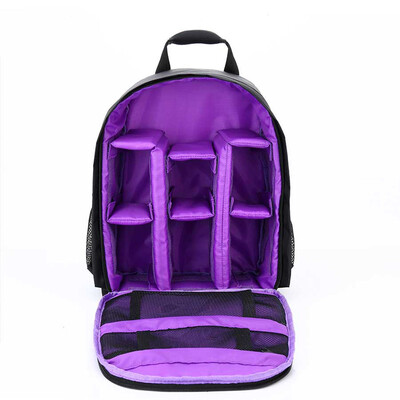 

New Multi-functional Small DSLR Digital Camera Video Backpack Bag Waterproof Outdoor Camera Bag