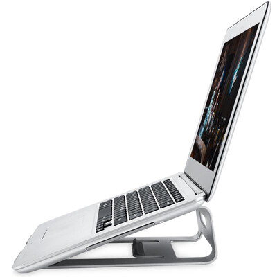 

Arrow (Bujian) Z1 aluminum alloy notebook radiator bracket MacBook Apple laptop bracket silver