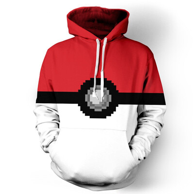 

QYDM026Mens Hoodie 3D Printed Women Pullover Sweater